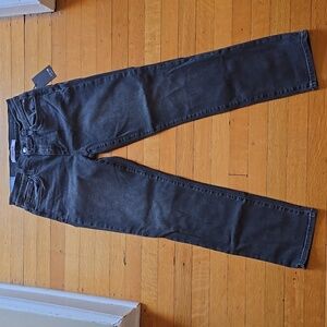 NWT, Joe's Jeans, Lara Mid Rise, Straight, Ankle, Black Wash, Women's 27